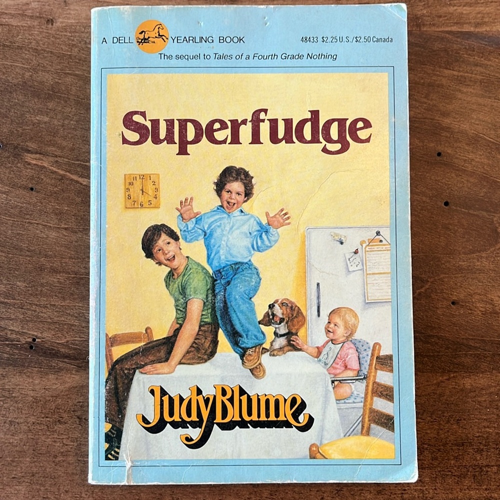 Superfudge by Judy Blume Vintage